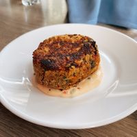 Crab cake  at The Mad Batter in Cape May