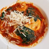 Whit bean ravioli   at The Mad Batter in Cape May