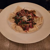 Vegan White Bean Ravioli, loved it! at The Mad Batter in Cape May