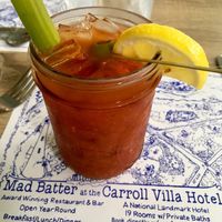 Vegan Bloody Mary at The Mad Batter in Cape May