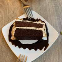 Vegan Chocolate mocha cake  at The Mad Batter in Cape May