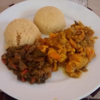 Vegan tajine at Le Safran in Toulouse