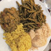 Green beans and eggplant pate at Le Safran in Toulouse
