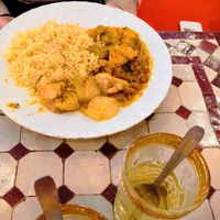 Pear and sweet potato tagine at Le Safran in Toulouse
