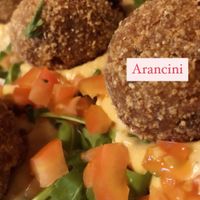 Arancini at Felice Ristorante Pizzeria in Lucca