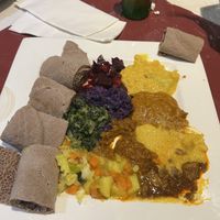 Delicious vegan plate! 🤤   at Hareg Variety in Ottawa