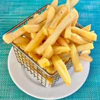 French fries  at The Farm in Dubai