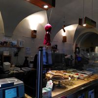 Cute little octopus at Mangia la Foglia Bio  in Parma