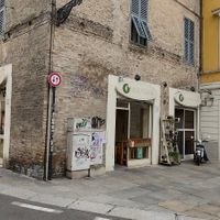 Facciata/Front at Mangia la Foglia Bio  in Parma