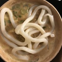 Tofu saté with extra udon noodles  at Soy in Berlin