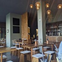 Inside of restaurant at Soy in Berlin