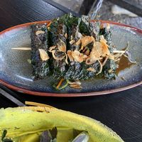Tofu in betel   at Soy in Berlin
