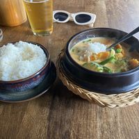 Red curry so yummy !   at Soy in Berlin