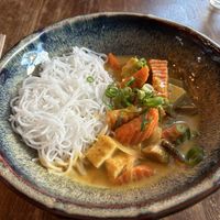 Yellow curry  at Soy in Berlin