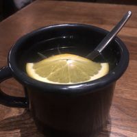 Ginger orange tea   at Soy in Berlin