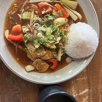 M2 imitation chicken lunch   at Soy in Berlin