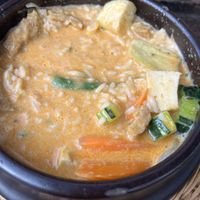 Red curry (prettier when served) 7/10  at Soy in Berlin