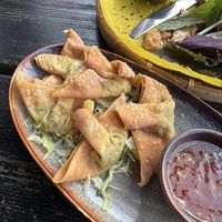 Fried dumplings   at Soy in Berlin