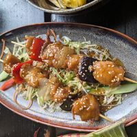 Tasty skewers at Soy in Berlin