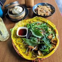 Bahn Xeo, or Vietnamese "omelette" at Soy in Berlin