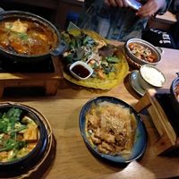 A feast for 4. Great flavors and serving sizes. at Soy in Berlin