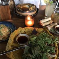 Pancake, Spring Rolls and the Papaya Salad at Soy in Berlin