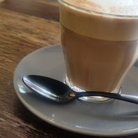 Soy latte at Livefast Cafe in Halls Gap