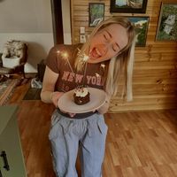 Celebrated my birthday with a vegan carrot cake!  at Livefast Cafe in Halls Gap