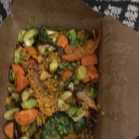 Veg paella  at Kaya in Pittsburgh