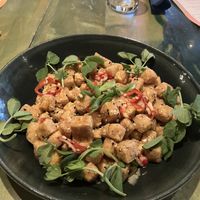 Tofu labeled as an appetizer (basically full meal)  at Kaya in Pittsburgh