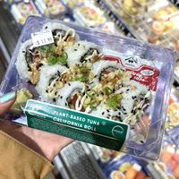 vegan sushi! really good but $14 is a little too much for grocery store sushii  at Whole Foods Market - Del Mar in San Diego