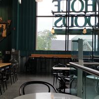 Seating area at Whole Foods Market in Ottawa