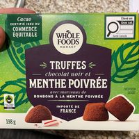 Peppermint Truffles at Whole Foods Market in Ottawa