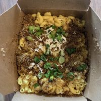 Mac n cheese at Fru Fru Terra in Portland