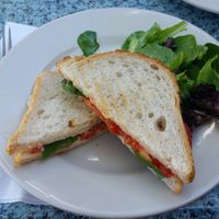 Caprese Panini  at Fru Fru Terra in Portland