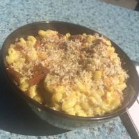 Fancy Mac minus the green onions at Fru Fru Terra in Portland