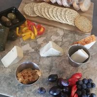 Cheese Sampler at Fru Fru Terra in Portland