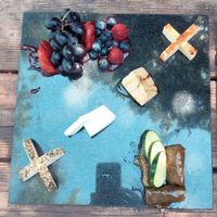 Cheese plate at Fru Fru Terra in Portland