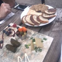 Cheese plate at Fru Fru Terra in Portland