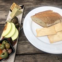 Two cheeze plate at Fru Fru Terra in Portland