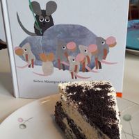 poppy seed and cream cake at Pausenraum in Freiburg