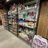 Sale and snacks  at Organnons Natural Market in Wrightstown