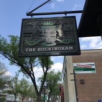 outside at The Buckingham in Edmonton