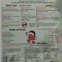 Meat-Free Menu at Lulu's Thai Noodle Shop in Kansas City