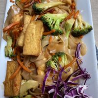 Pad Se EU w tofu  at Lulu's Thai Noodle Shop in Kansas City