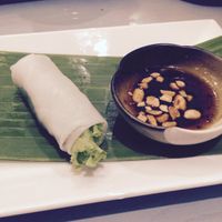 The last of our delicious rolled Cuon  at Bong Sung Vegetarian Food - District 1 in Ho Chi Minh City