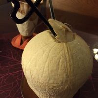 Young Coconut :) 

A great drink and dessert (if you eat the flesh after) to complement a great meal! at Bong Sung Vegetarian Food - District 1 in Ho Chi Minh City