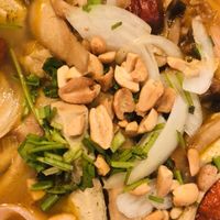 Mi Quang noodles  at Bong Sung Vegetarian Food - District 1 in Ho Chi Minh City