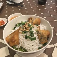 Spring rolls with vermicelli  at Bong Sung Vegetarian Food - District 1 in Ho Chi Minh City