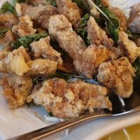 Fried Mushrooms at Qi Fu Healthy Park VegeHouse 7 福健康素食园 in Skudai